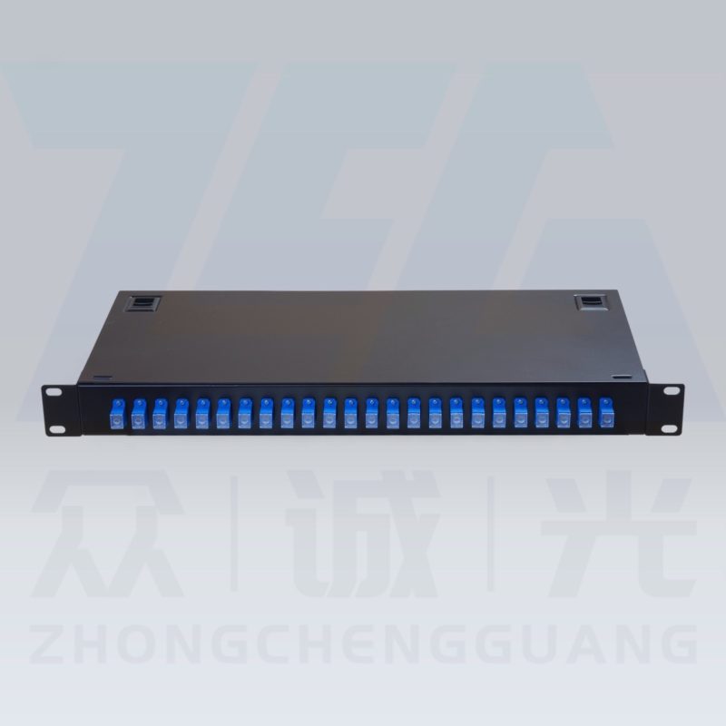 机架式光纤终端盒4/8/12/24/48口SC/FC/ST/LC满配光缆终端桌面 - 光纤终端盒 - 慈溪市众诚光通信设...