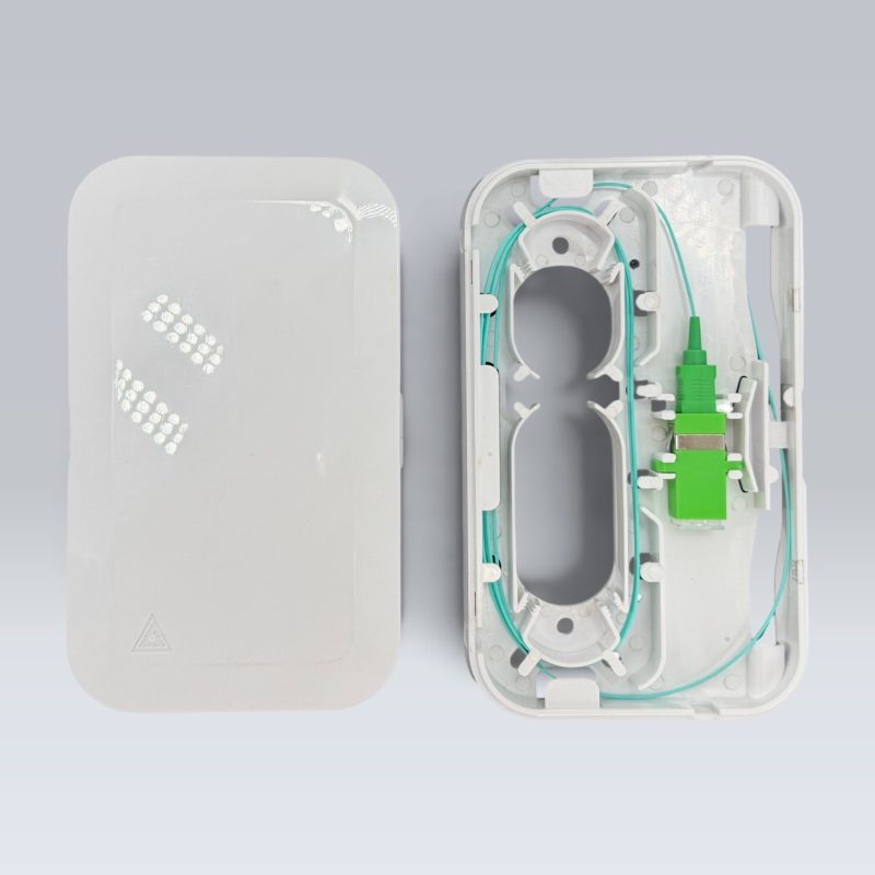 光纤桌面盒（单口 FTTH 终端盒） - FTTH光纤面板盒 - 慈溪市众诚光通信设备有限公司
